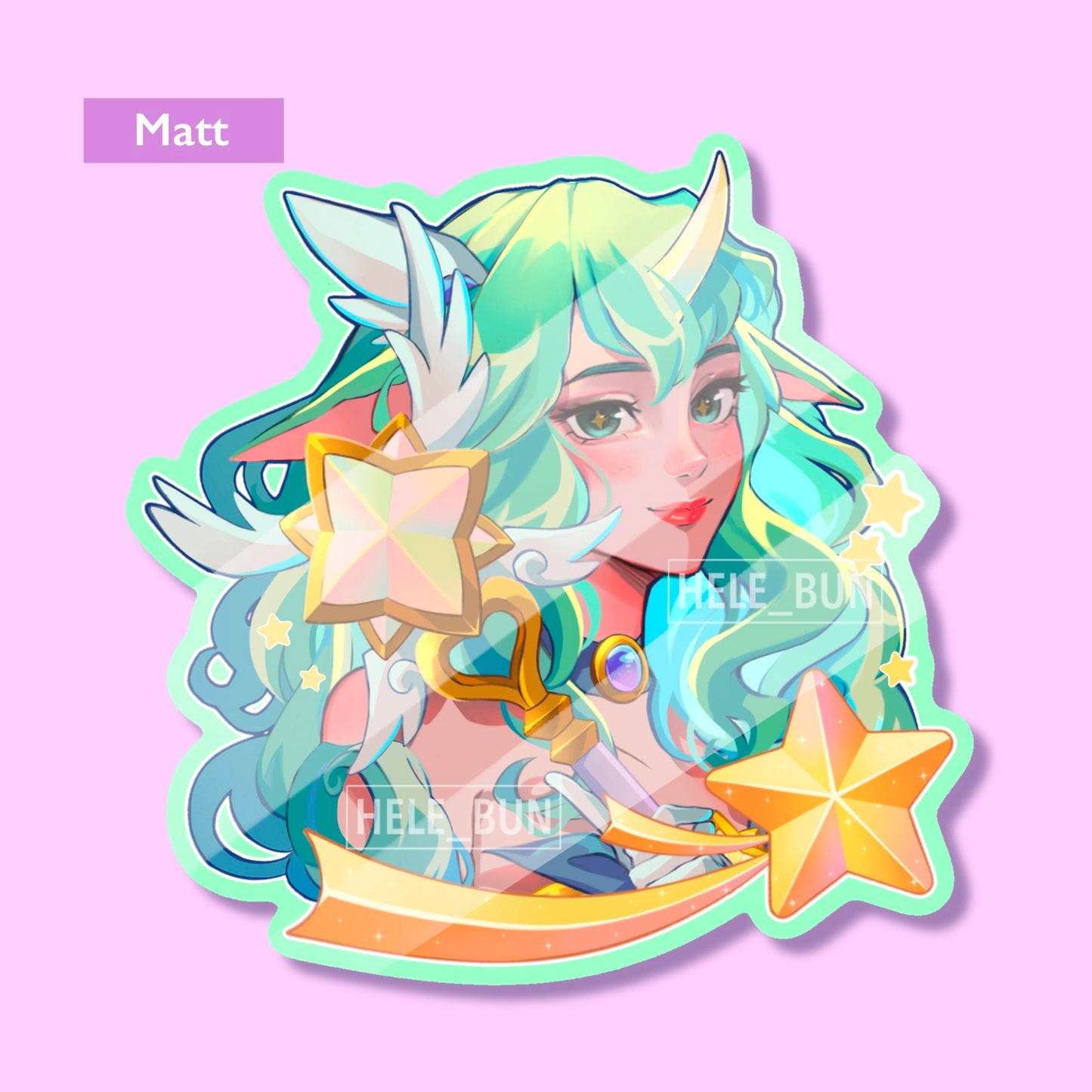 Star Warrior Stickers