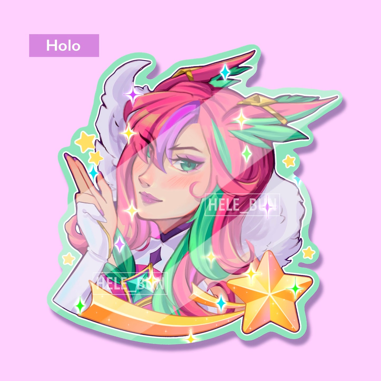 Star Warrior Stickers