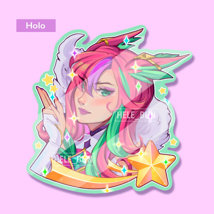 Star Warrior Stickers