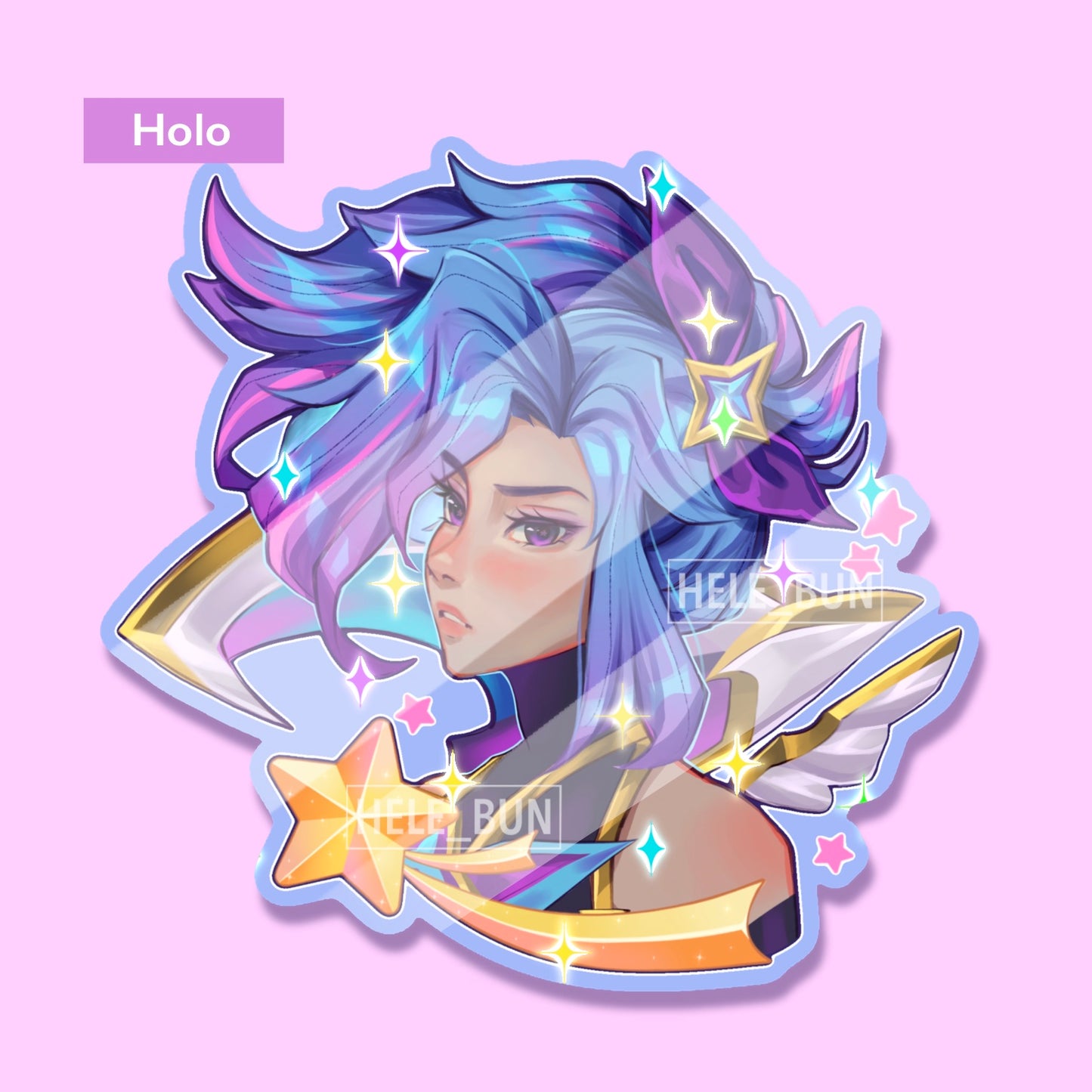 Star Warrior Stickers