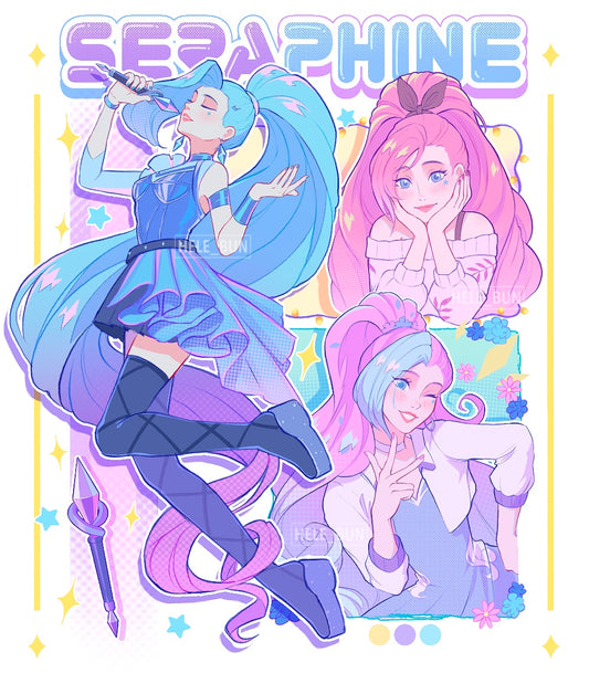 K/DA Seraphine Print