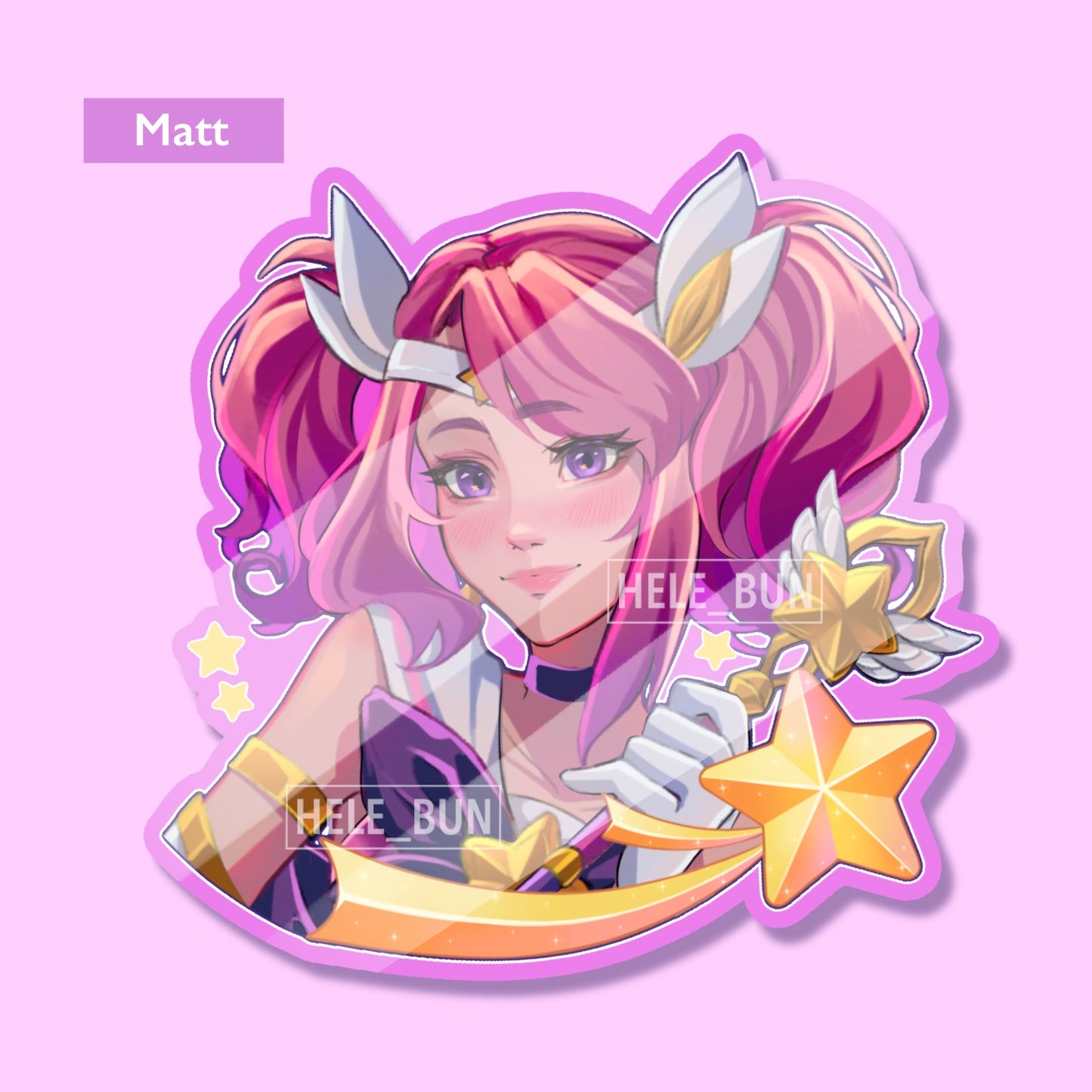 Star Warrior Stickers