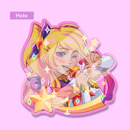 Star Warrior Stickers