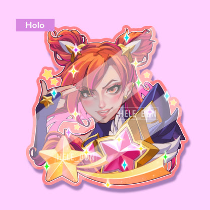 Star Warrior Stickers