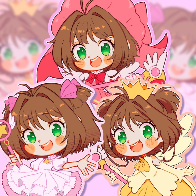 CC Sakura Stickers