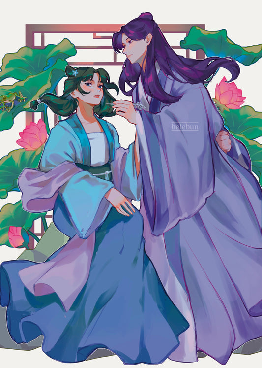 Jinshi & MaoMao Print