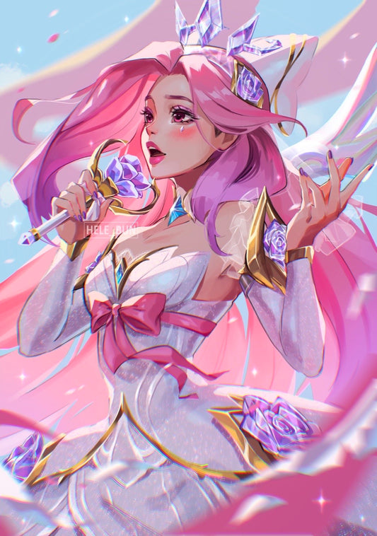 White Wedding Sera Print