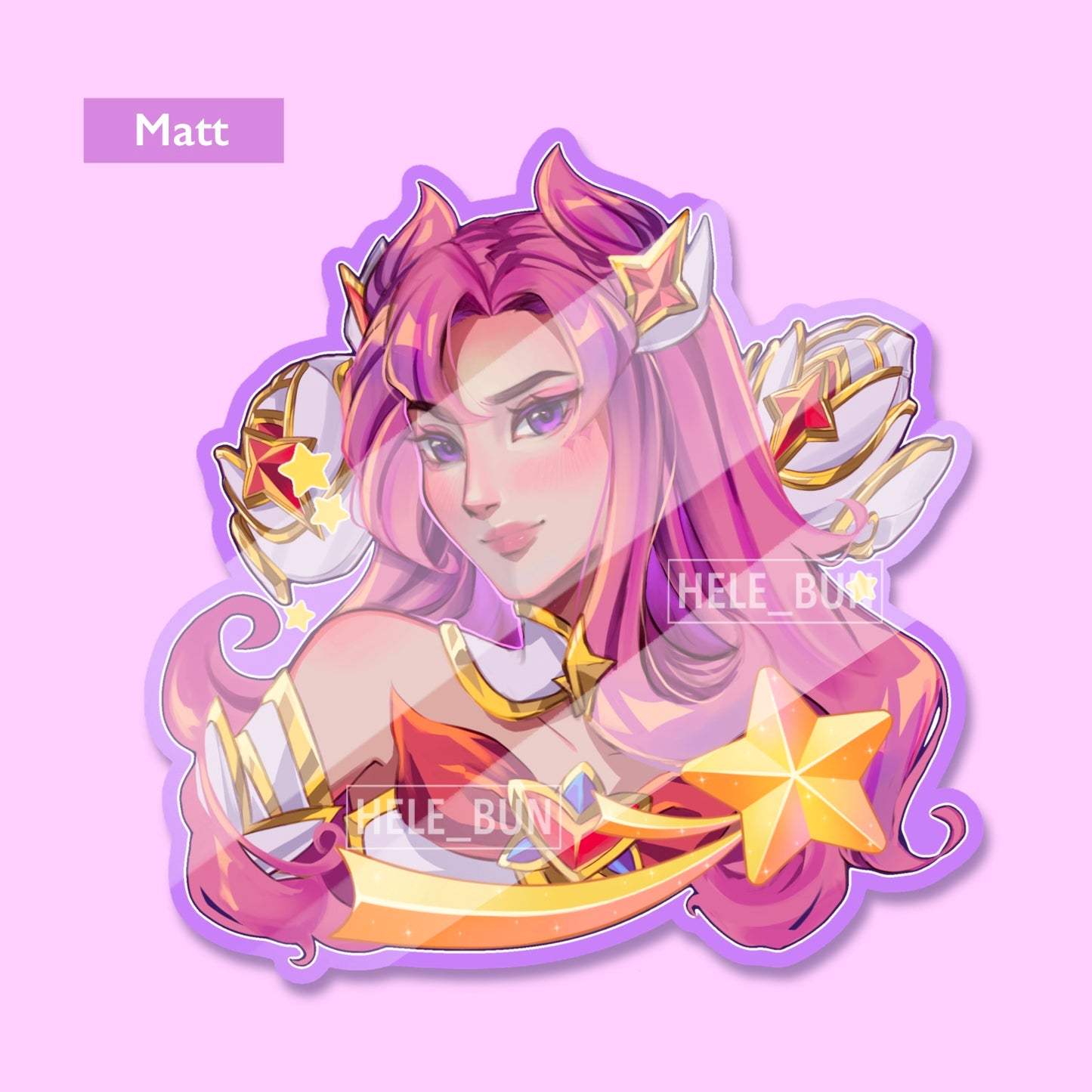 Star Warrior Stickers