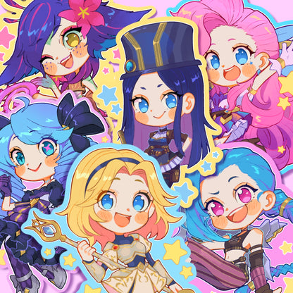 League Stickers
