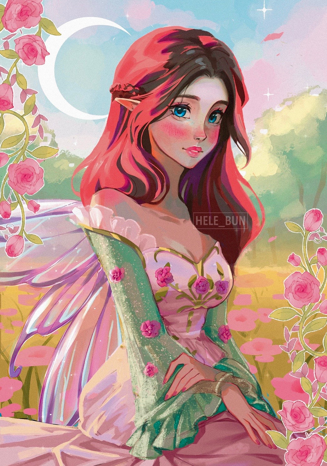 Ethereal Fairy Print