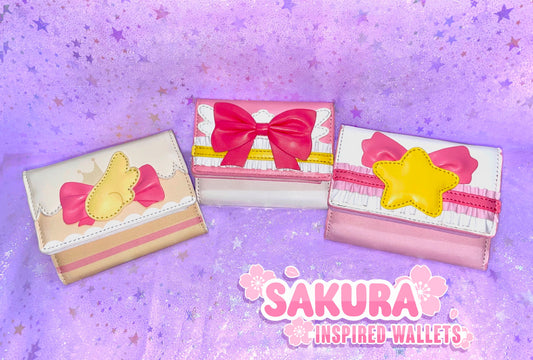 CC Sakura Inspired Wallets
