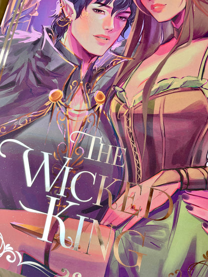 The Wicked King Foil Print