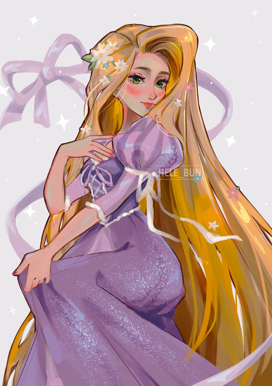 Rapunzel Print