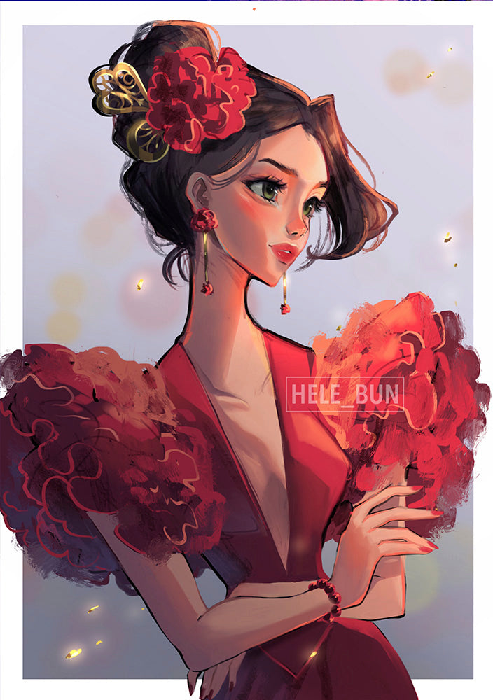 Flamenca Print