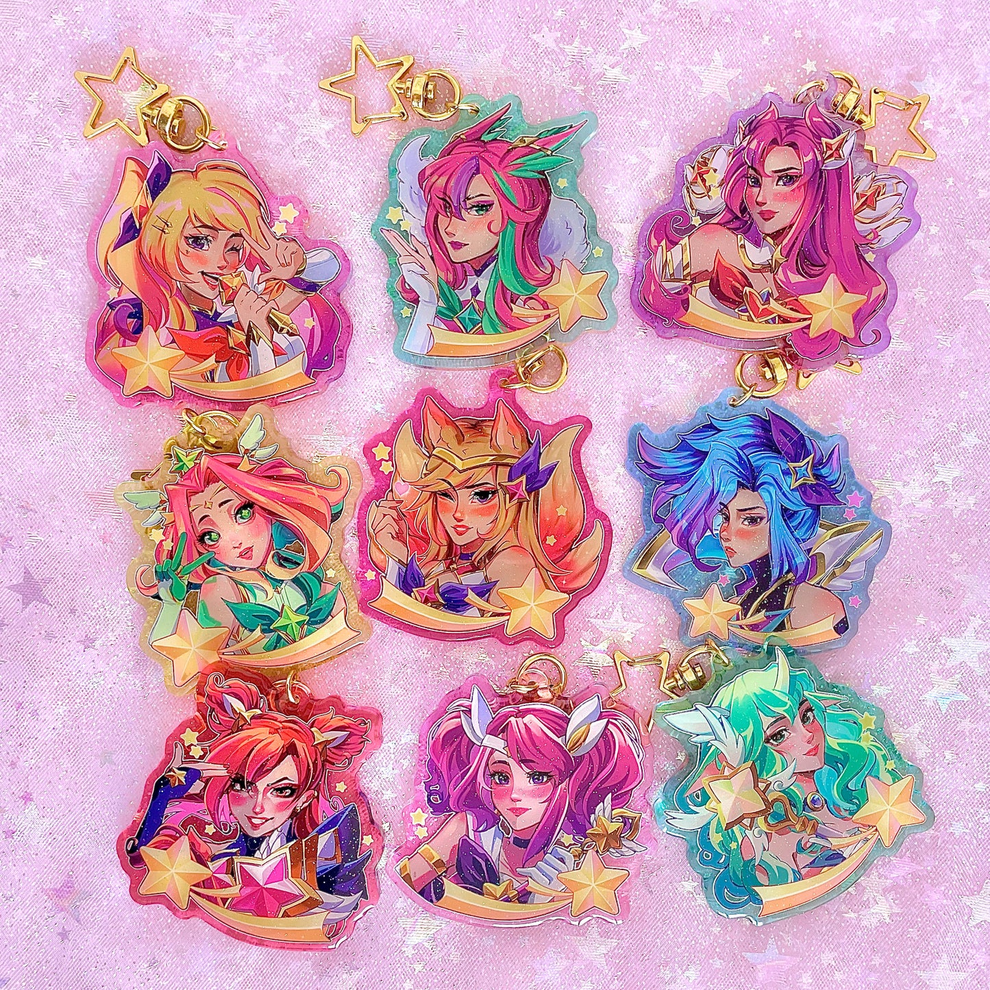 Star Warrior Charms